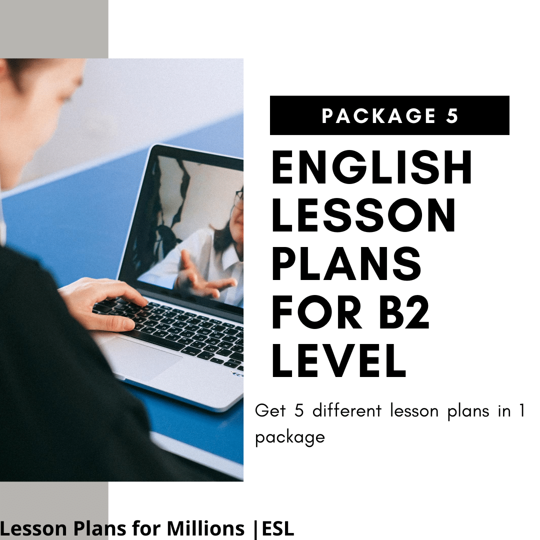 B2 ESL Lesson Plans