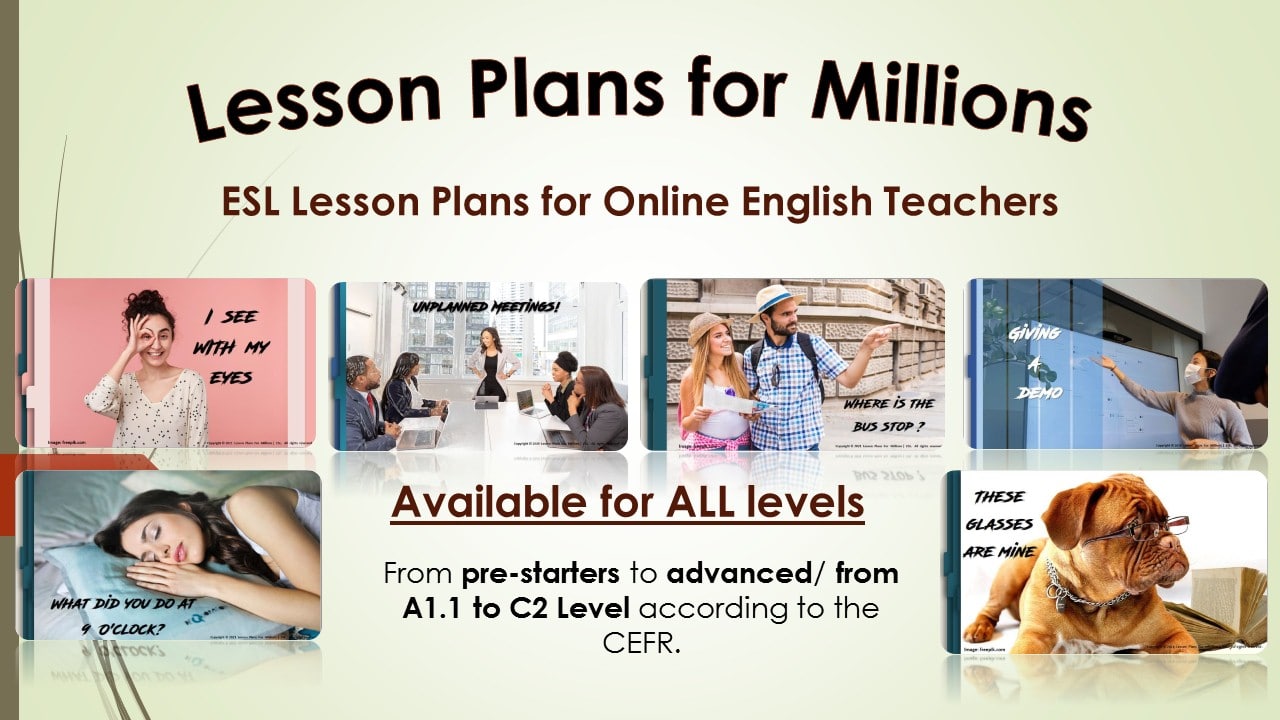 Esl Lesson Plans For 1st Grade