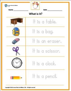 What is it 6 (Classroom Items)